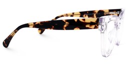 Shaka Cateye Clear Glasses2