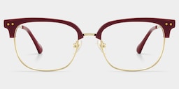 Nathan Browline Red Glasses1