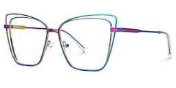 Castillo Butterfly Iridescent Glasses1