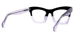 Benitez Square Light Purple Glasses3