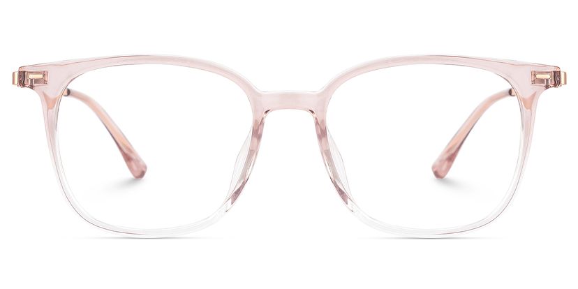 Cora Square Pink Glasses