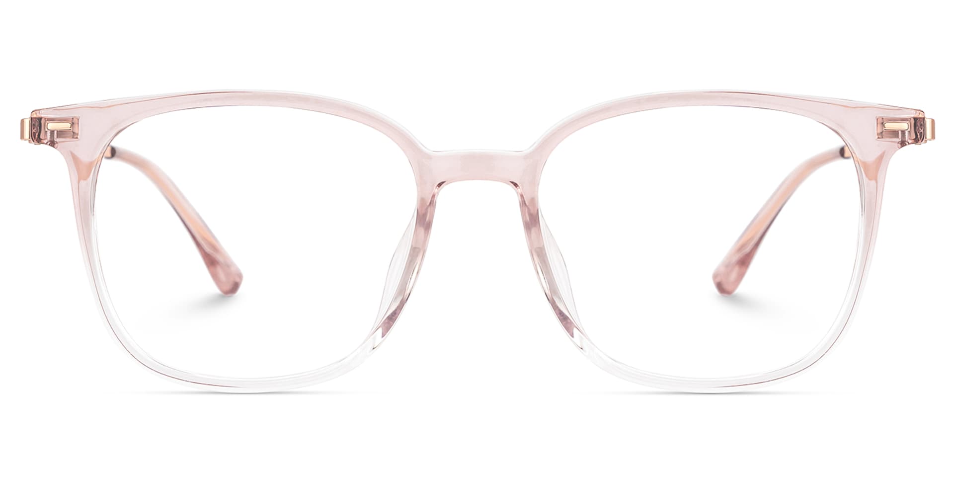 Cora Square Pink Frame Eyeglasses for Woman| ZEELOOL1
