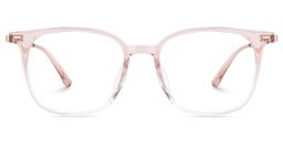Cora Pink Square Glasses1