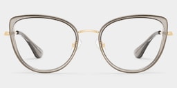Celine  Cat-eye Gray Glasses2