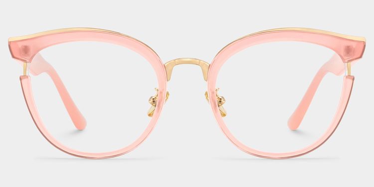 Eleanore Cat Eye Pink Glasses