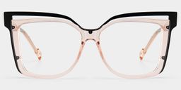 Twolla Square Beige Glasses1