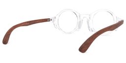 Charlie Round Clear Glasses3
