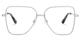 Alisandra Aviator Silver Glasses0