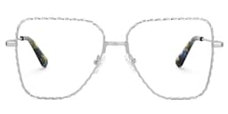 Alisandra Aviator Silver Glasses0