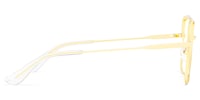 Karan Square Gold Glasses3