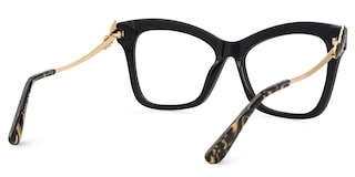 Elida Butterfly Black Glasses3