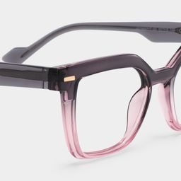 Pinette Two-tone Square Glasses5