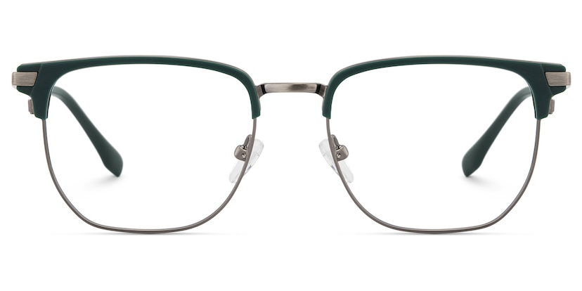 Zaira Browline Dark-Green Glasses
