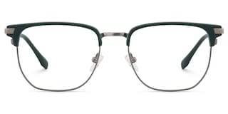 Zaira Browline Dark-Green Glasses0