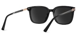 Kenny Square Black Sunglasses4