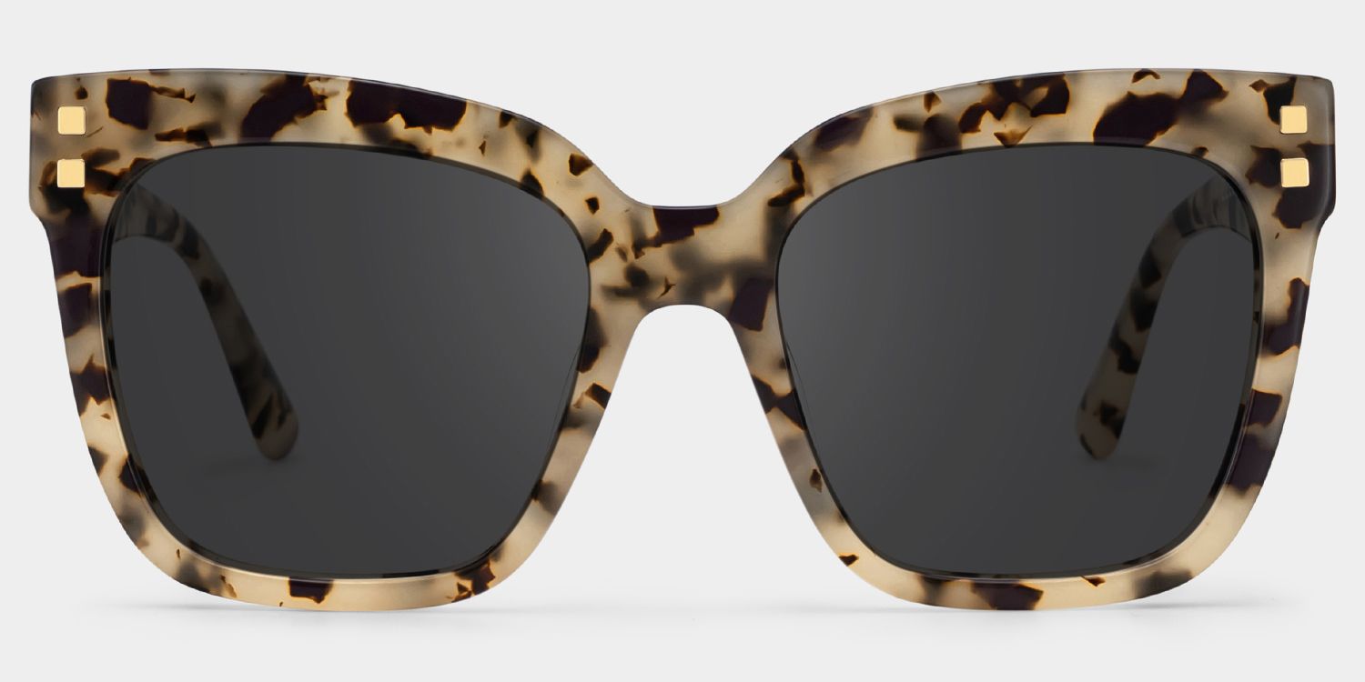 Minguela Square Cheetah Print Tortoise Glasses | Zeelool