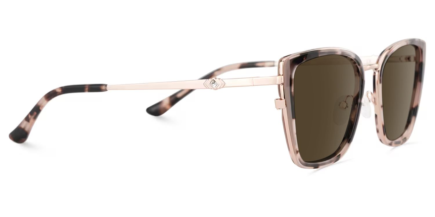 Juniper Rectangle Tortoise Prescription Sunglasses | ZEELOOL3