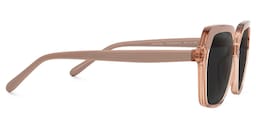 Norah Geometric Champagne Sunglasses2