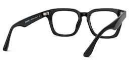 Marleni Square Black Glasses5