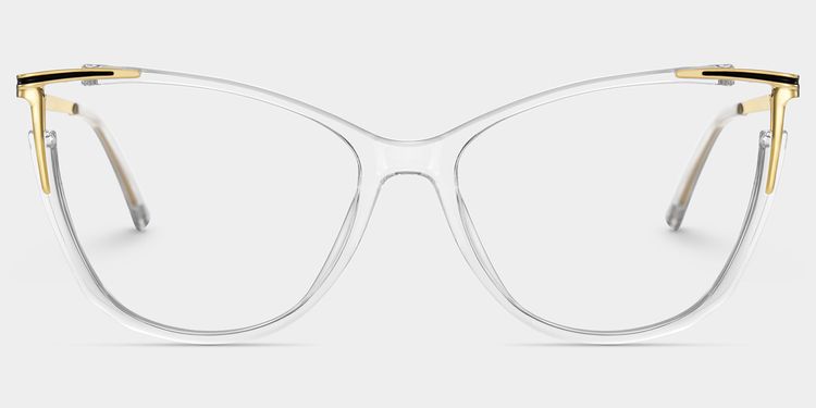 Yomary Cateye Clear Glasses