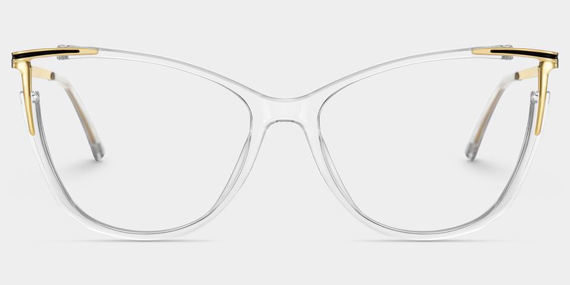 Yomary Cateye Clear Glasses