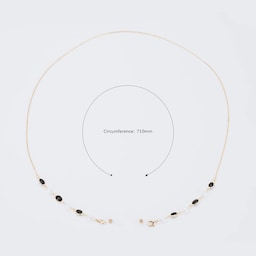 Stylish Exquisite Pearl Gold Eyeglasses Chains2