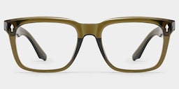 Fletcher Rectangle Brown Glasses1