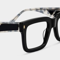 Shirmme Square Black Glasses6