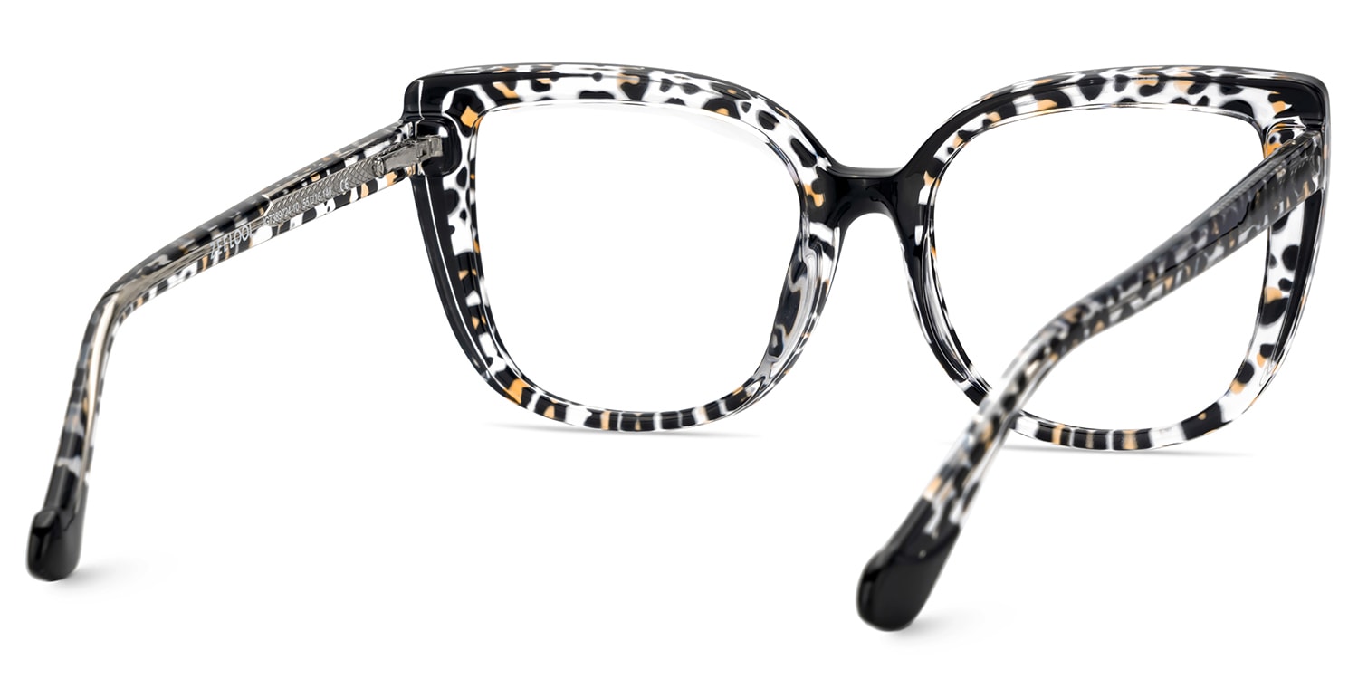Fenn Cateye Black Tortoise Glasses4
