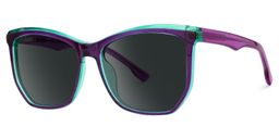 Libby Geometric Purple Glasses1