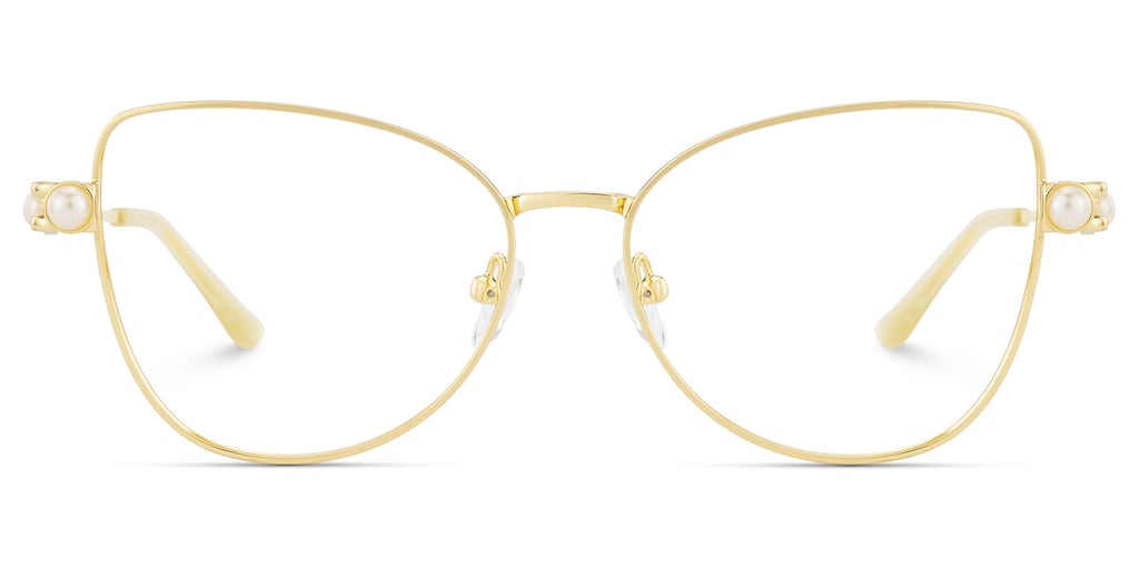 Gaga Cat eye Gold Glasses
