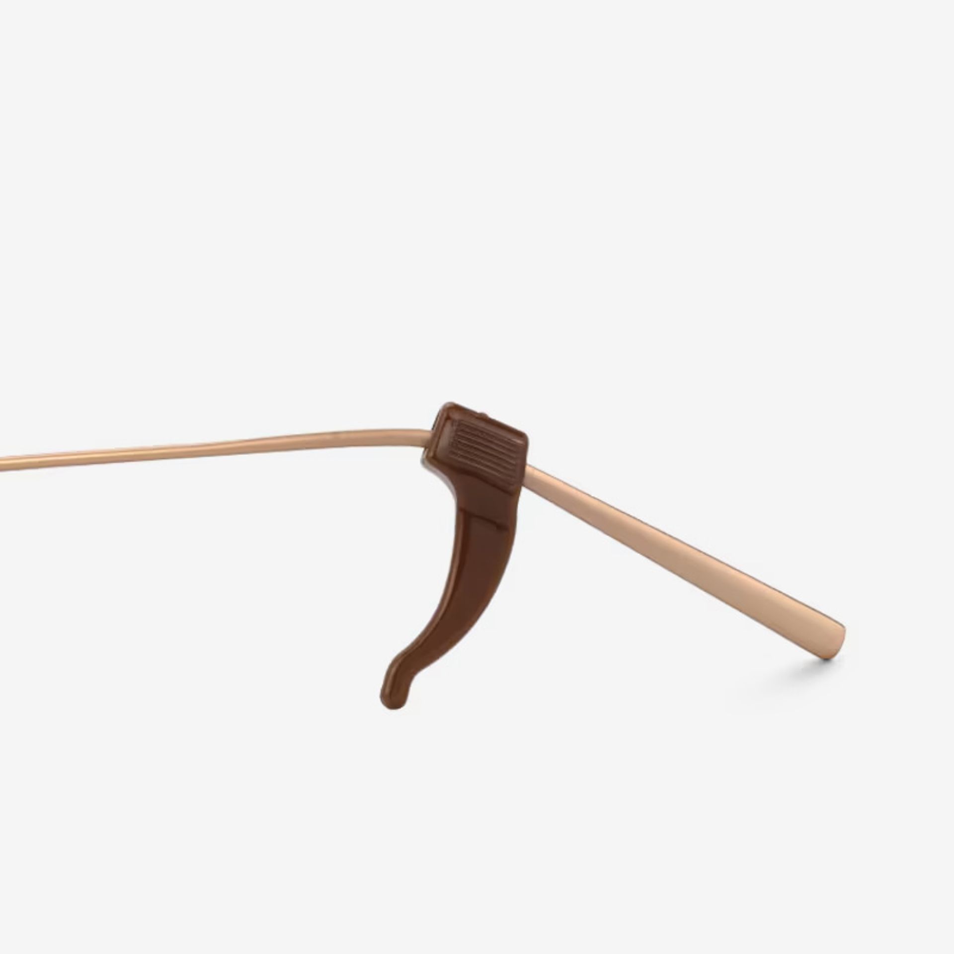 Non-Slip Ear Grip Accessories For Glasses in Black-White Color2