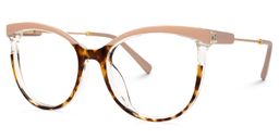 Taung Cateye Pink Glasses1