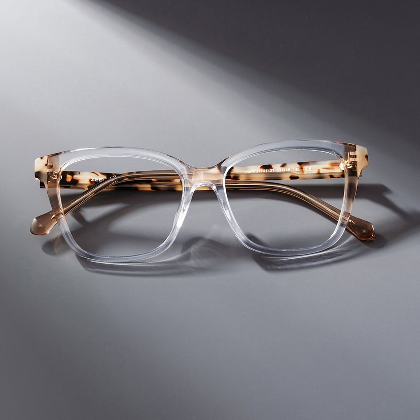 Lena Square Clear Glasses