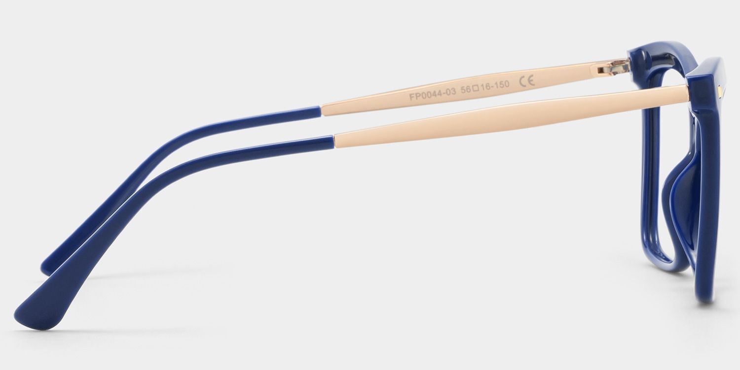Isaebella Butterfly Blue Frame Glasses | Zeelool Optical3