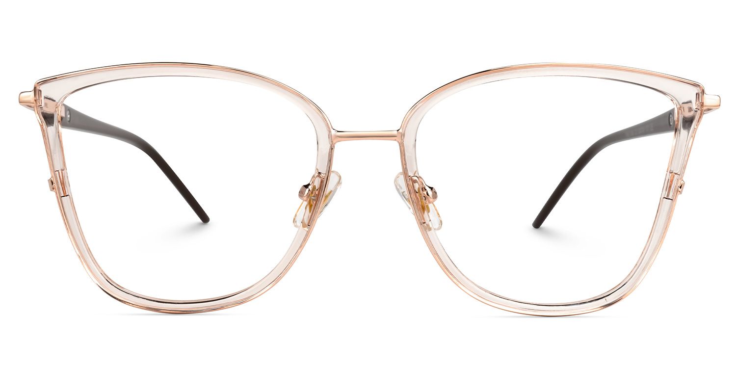 Marisa Cat Eye Beige Frame Glasses Sale for Women | ZEELOOL0