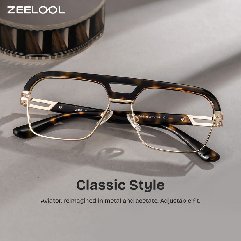 Griff Tortoise Aviator Glasses