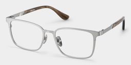 Aubrey Rectangle Silver Glasses3