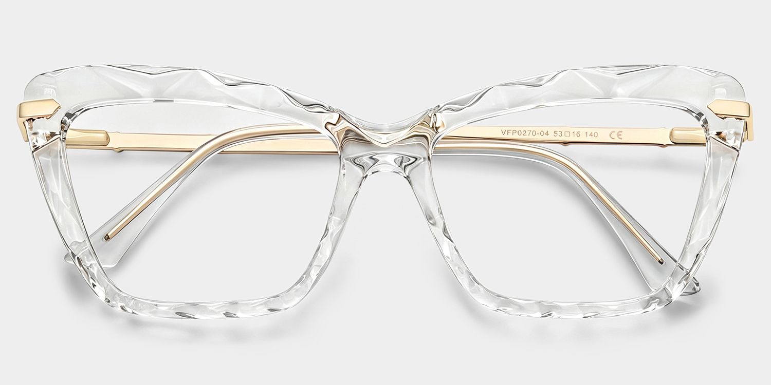 Juliet Clear Cateye Frame Glasses | Zeelool2