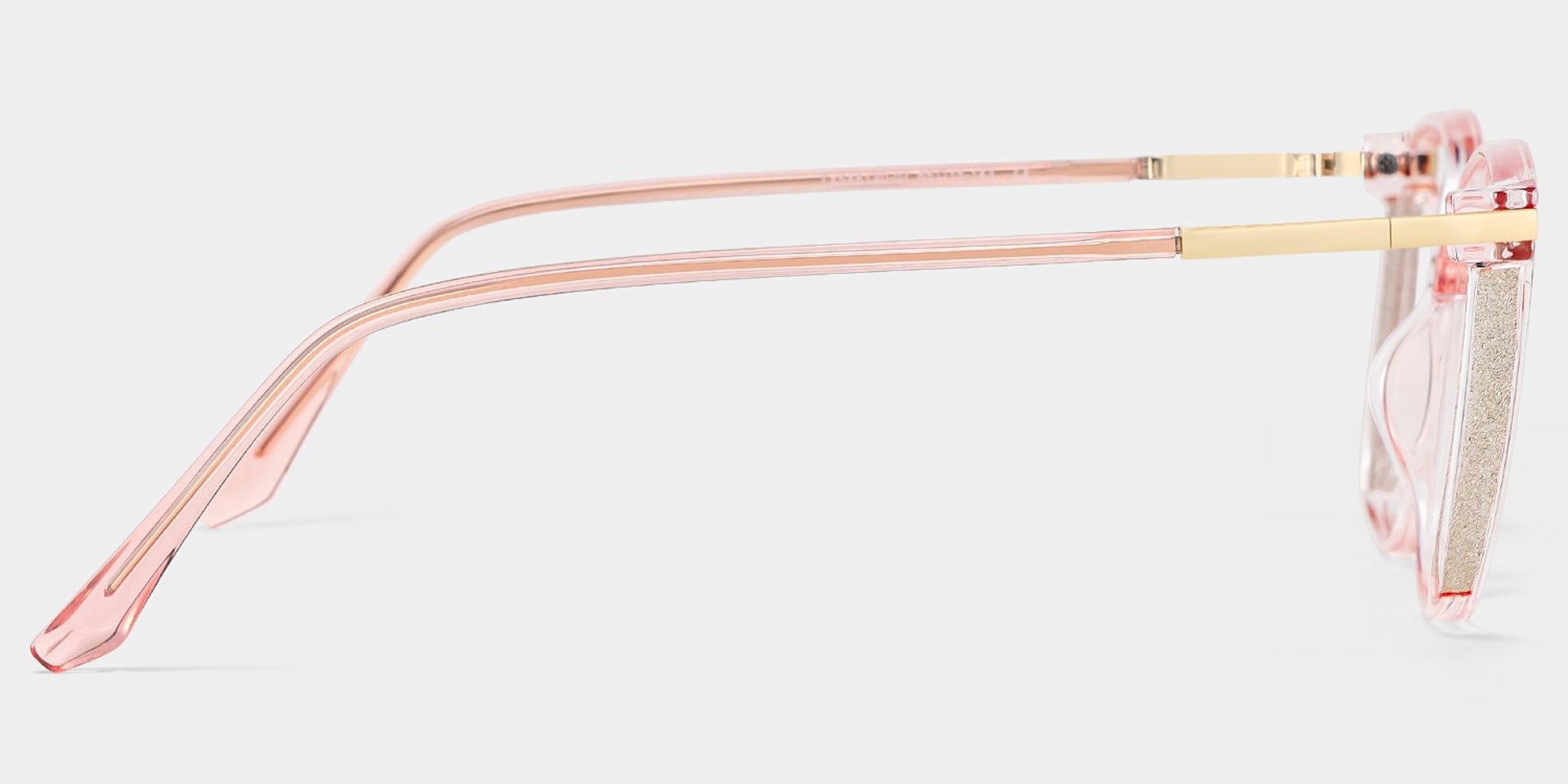 Rodz Light Pink Square Frame Glasses | Zeelool4