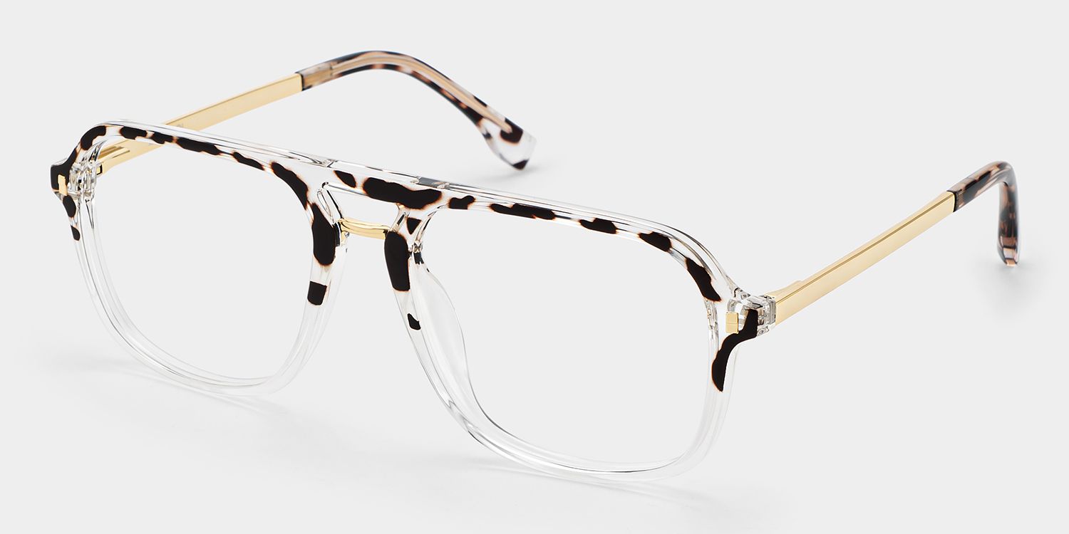 Kilworth Aviator Two-Tone TR Frame Glasses | ZEELOOL2