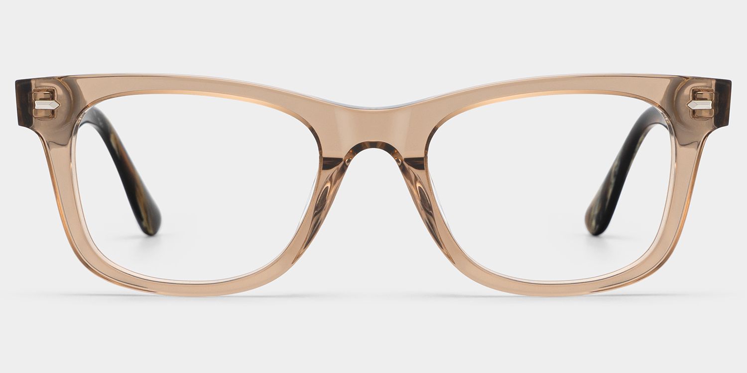 Robert Rectangle Brown Frame Glasses for Men | ZEELOOL1