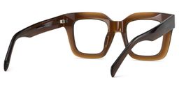 Trinity Tawny Square Glasses4
