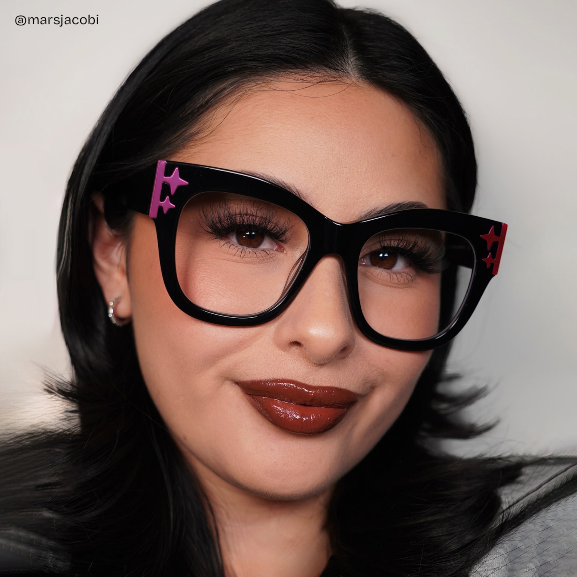 Designer Minfia Eyeglasses Black Frames Glasses8