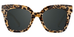 Malcolm Square Havana Glasses0