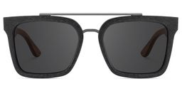 Pascal Aviator Two-Tone Glasses0