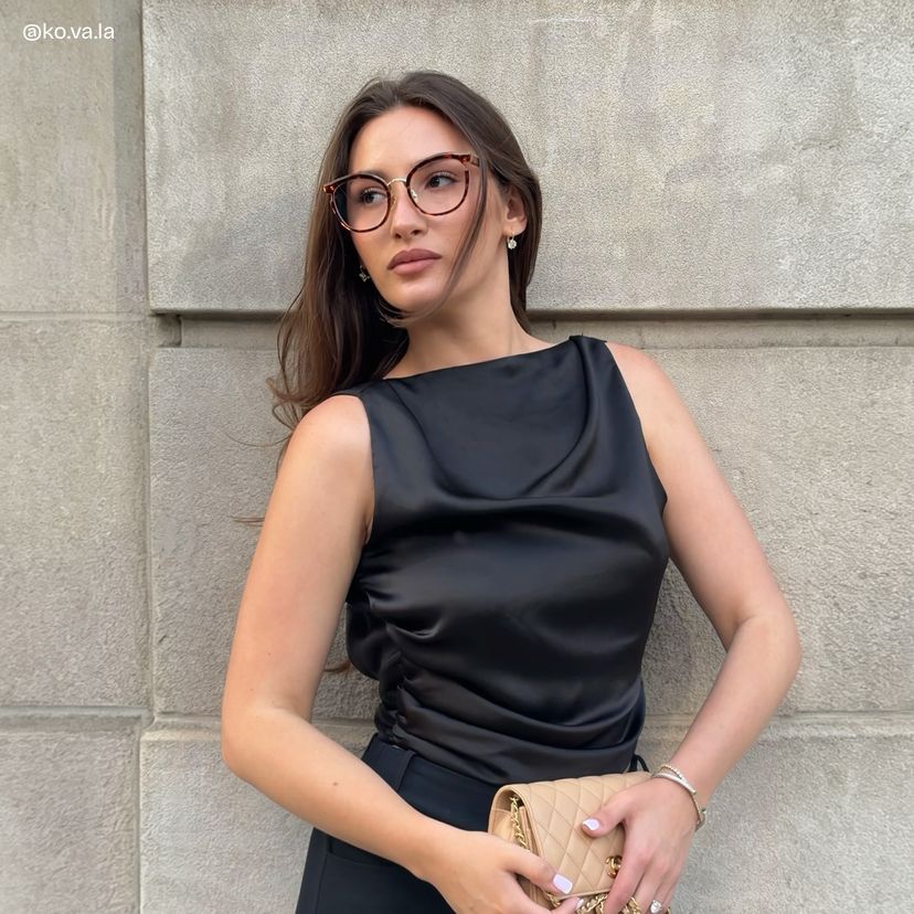 Laraine Cat Eye Tortoise Glasses