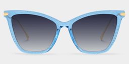Hilary Butterfly Blue Glasses0