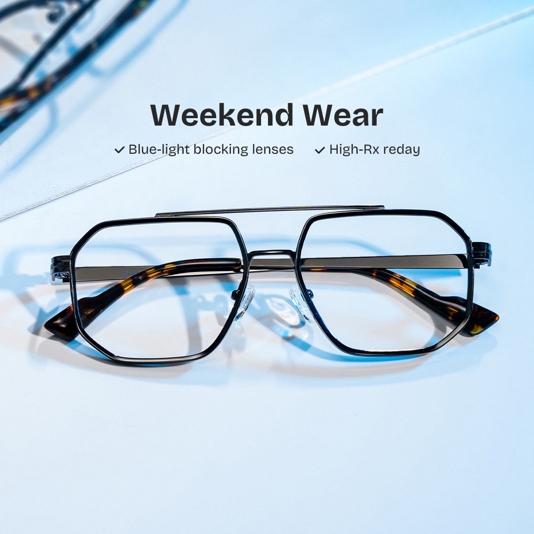 橤あや橤 Autumn grey aviator glasses Online | ZEELOOL