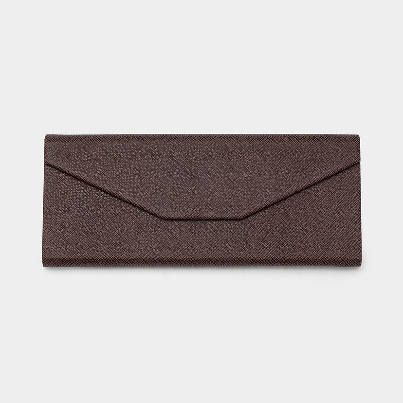 Brown Man-made Leather Box